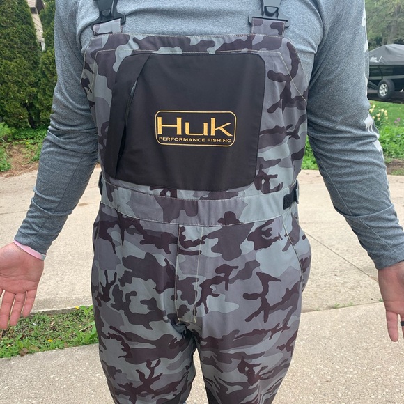 huk fishing rain suit